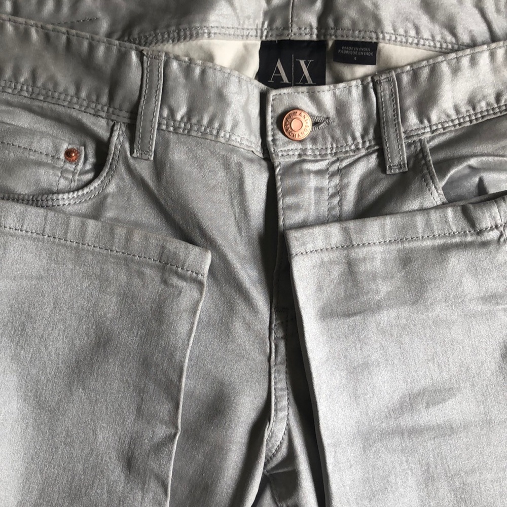 ARMANI EXCHANGE SILVER JEANS - Picture 8 of 8